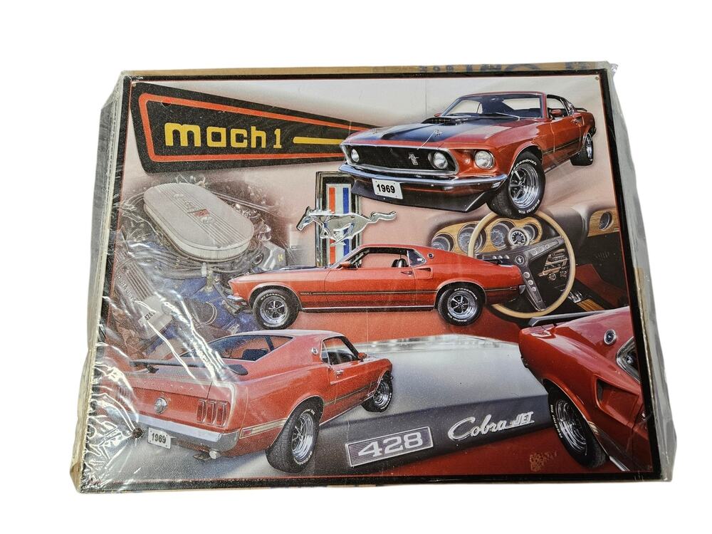 NWT Ford Mach I Cobra Jet metal sign